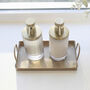 Art Deco Style Soap And Hand Dispensers, thumbnail 3 of 4