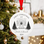 Personalised First Christmas Home Bauble Decoration, thumbnail 1 of 8