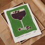 Espresso Martini Hand Painted Art Print, thumbnail 3 of 6