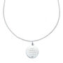 Personalised Silver And Gold St. Christopher Necklace, thumbnail 7 of 7