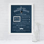 The Worlds Best Dad Personalised Print, thumbnail 3 of 4
