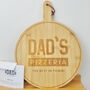Wooden Pizza Board Father's Day Gift With Free Card, thumbnail 4 of 5