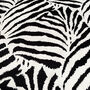 Black And White Deco Pillow Cover With Zebra Pattern, thumbnail 2 of 7