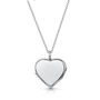 Personalised Sterling Silver Heart Locket With Scroll, thumbnail 10 of 12