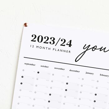 2023 2024 You've Got This Academic Wall Planner, 2 of 3