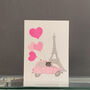 Rascals Cat Valentine Card Love In London, thumbnail 6 of 6
