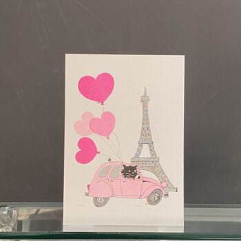 Rascals Cat Valentine Card Love In London, 6 of 6
