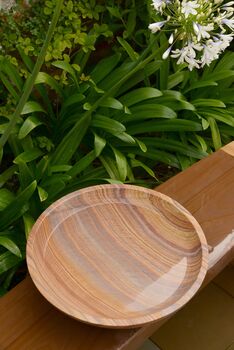 Rainbow Sandstone Birdbath Bowl, 5 of 5