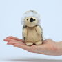 Hedgehog Woodland Mini Toy With Merry Christmas Tag, thumbnail 2 of 3