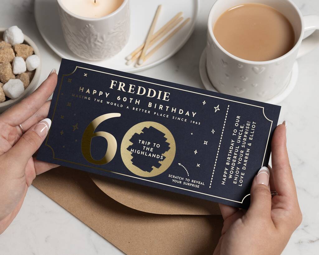 Milestone Birthday Scratch Voucher, 1 of 9