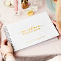 Personalised Stylish Wedding Guest Book, thumbnail 1 of 11