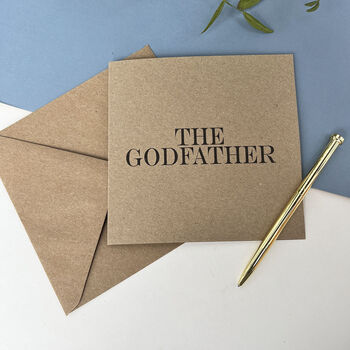 The Godfather/Godmother Ceramic Coaster, 6 of 10