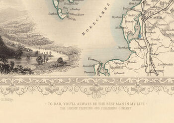 Personalised Custom Made Old Map Of Your Address, 3 of 8