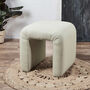 Aspen Cube Curved Freestanding Cube Stool, thumbnail 1 of 11