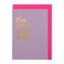 'Go Your Own Way' Streamable Song Card, thumbnail 1 of 2