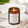 First Father's Day Gift Personalised Apothecary Candle, thumbnail 2 of 11