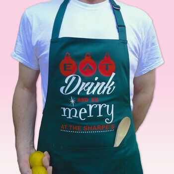 Personalised Christmas Apron, 2 of 3