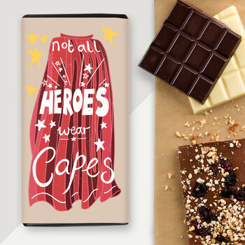 Personalised Letterbox Chocolate For Heroes, 3 of 8