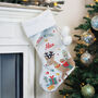 Personalised Reindeer Stocking For Kids, thumbnail 3 of 4