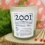Personalised 21st Birth Flower Birthday Candle, thumbnail 4 of 12