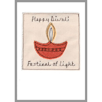 Personalised Diwali Card For Him Or Her, 6 of 8