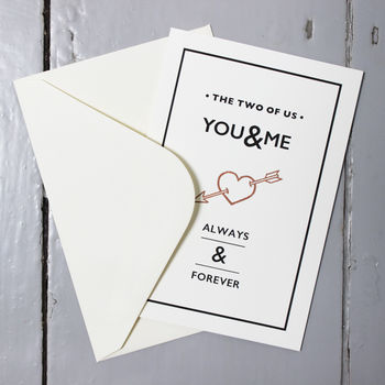 You And Me Card, 3 of 4