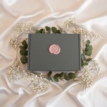 Sterling Silver Pink Heart Stud Earrings, 2 of 2