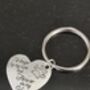 Pet Memorial Personalised Loss Charm Keyring, thumbnail 1 of 3