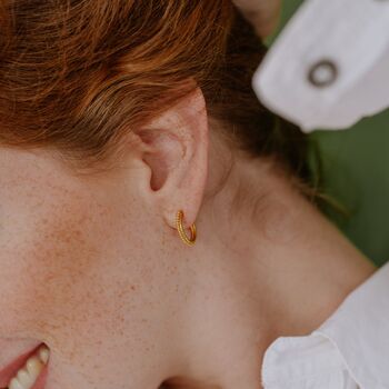 Diba Hoop Earrings, 5 of 7