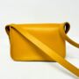 Noah Crossbody Wallet Bag Mini Shoulder Bag In Canary Yellow, thumbnail 6 of 7