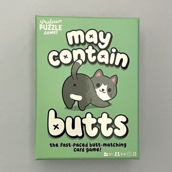 May Contain Butts Matching Card Game, 4 of 5