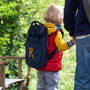 Adult And Child Personalised Initial Backpack Set, thumbnail 2 of 8