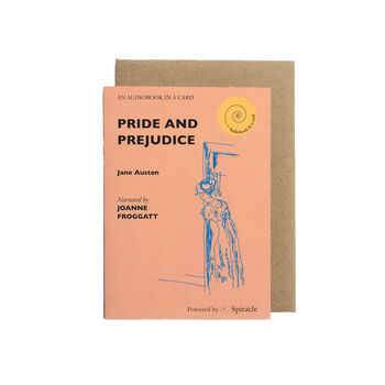 Jane Austen's Pride And Prejudice Audiobook Gift For Book Lovers, 7 of 12