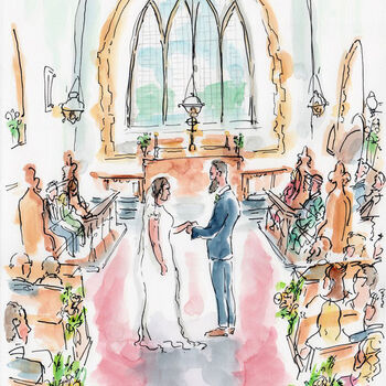 Wedding Live Illustration – Full Day, 4 of 6