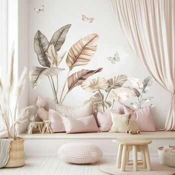 Japandi Fields Wall Art Sticker Set, 3 of 3