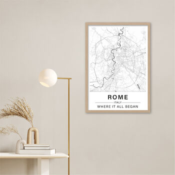 Personalised City Map Prints | Set Of Three, 4 of 9