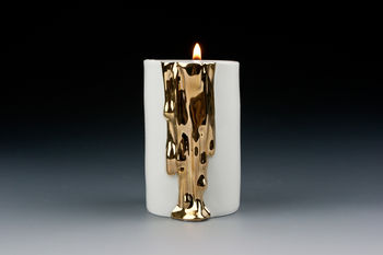 Candle Holder With Dripping Gold, 12 of 12