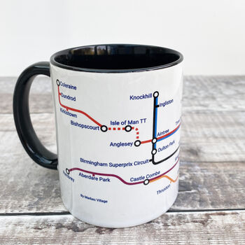 Metro Motor Racing Circuits Mug, 6 of 6