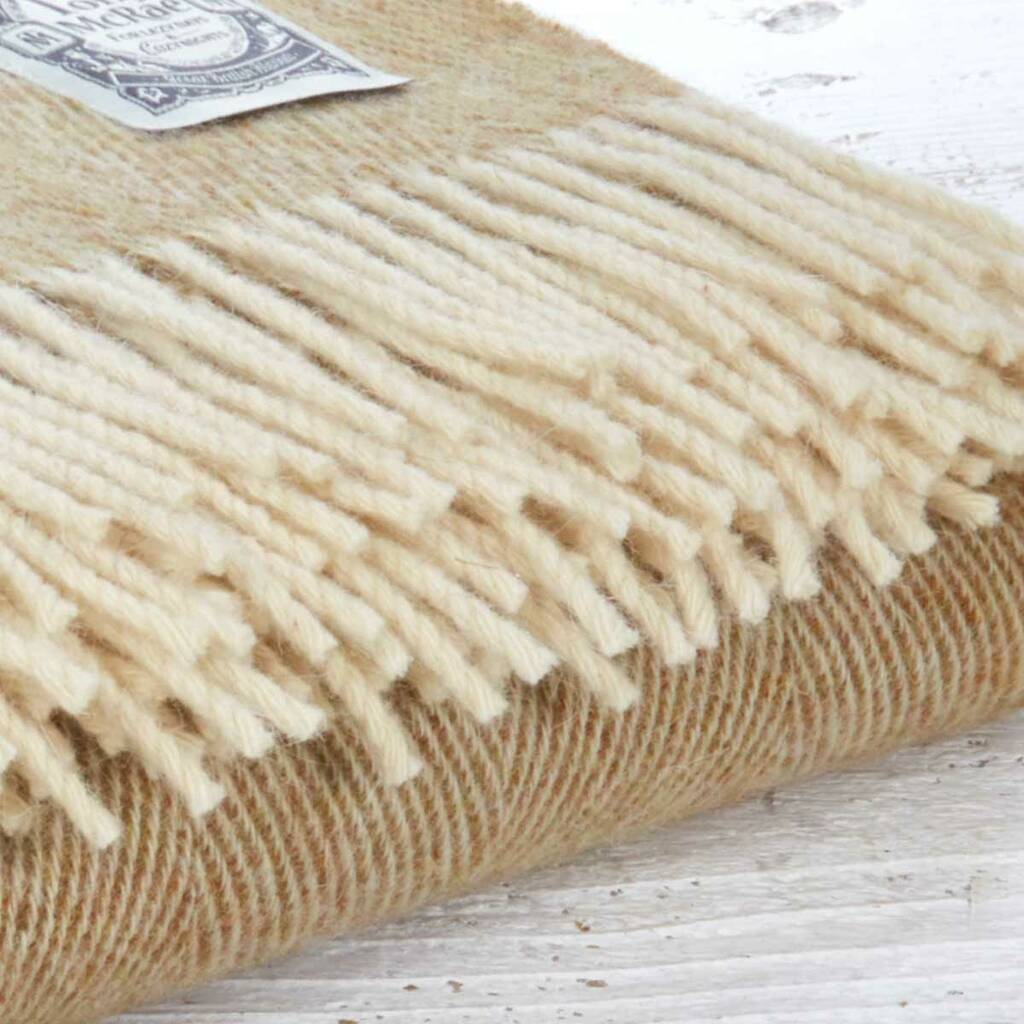 Essential Pure Wool Throw Collection By Tolly Mc Rae