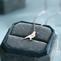 Pigeon Pendant Necklace In Sterling Silver, thumbnail 4 of 11