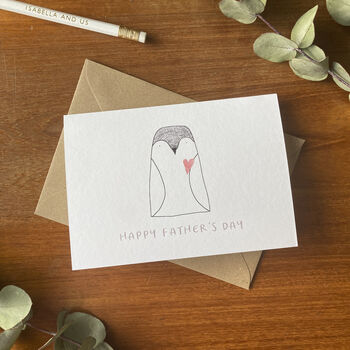 Penguin Happy Father's Day Card, 6 of 6
