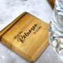 Personalised Dark Wooden Coasters, thumbnail 4 of 6