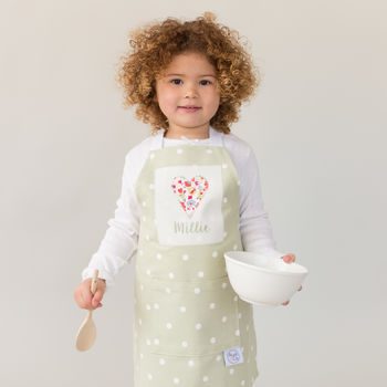 Handmade Personalised Embroidered Apron, 9 of 12