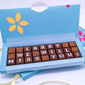 Personalised We Will Miss You Chocolate Gift Box, 3 of 8