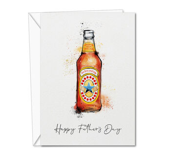 Newcastle Brown Ale Fathers Day Card, 2 of 2