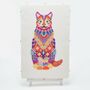 Mandala Cat Cross Stitch Kit, thumbnail 4 of 11