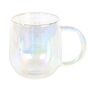 Double Walled Glass Mug Iridescent You Are Made Of Magic, thumbnail 6 of 7