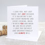 'Always' Valentine's Day Card, thumbnail 3 of 6