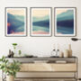 Set Of Three Surfer Landscape Prints, thumbnail 4 of 12