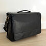 Large Leather Business Bag, Messenger Bag, Briefcase, thumbnail 6 of 7